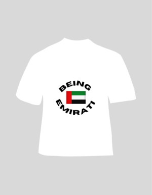 Being Emirati Flag T-Shirt